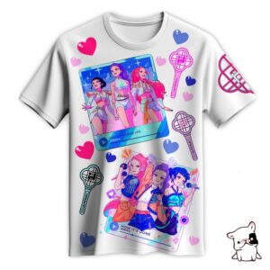 Remera Huntrix, K-pop Demon Hunters, Hunters Band