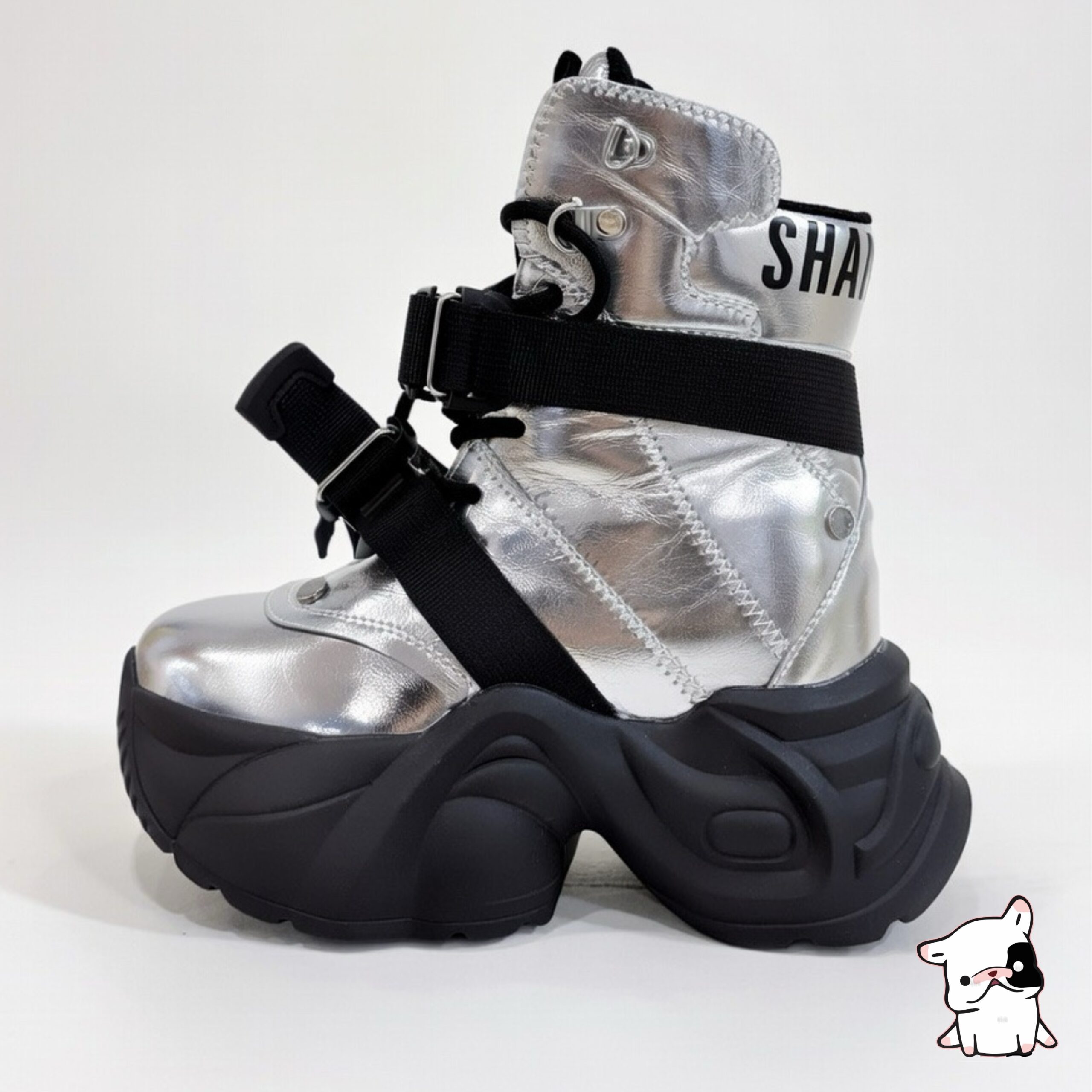 Calzado Borcego Metalizado - Image 4