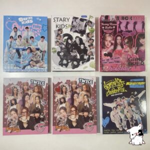 Binder Carpeta Photocard K-Pop con folios